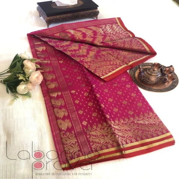 Tissue Jamdani Saree