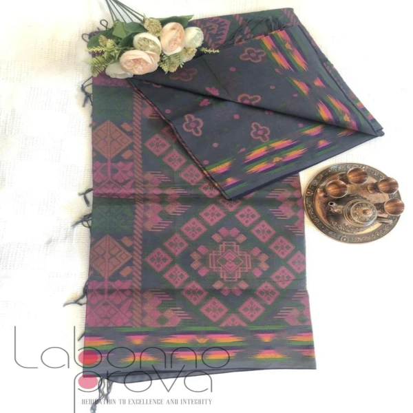 Cotton Tangail Saree